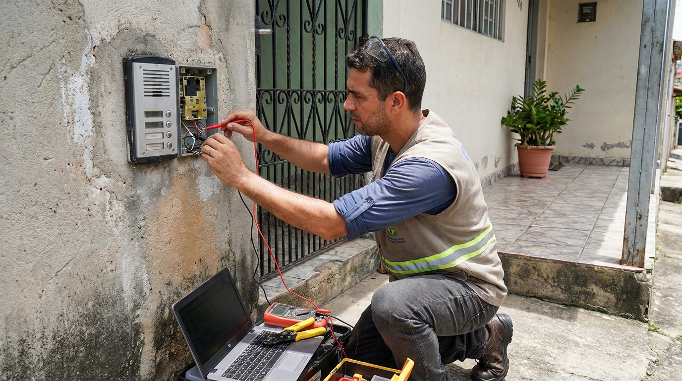 Reparo de interfone em São José dos Campos‑SP